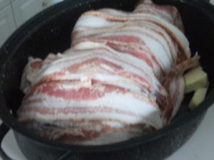 Bacon Wrapped Turkey