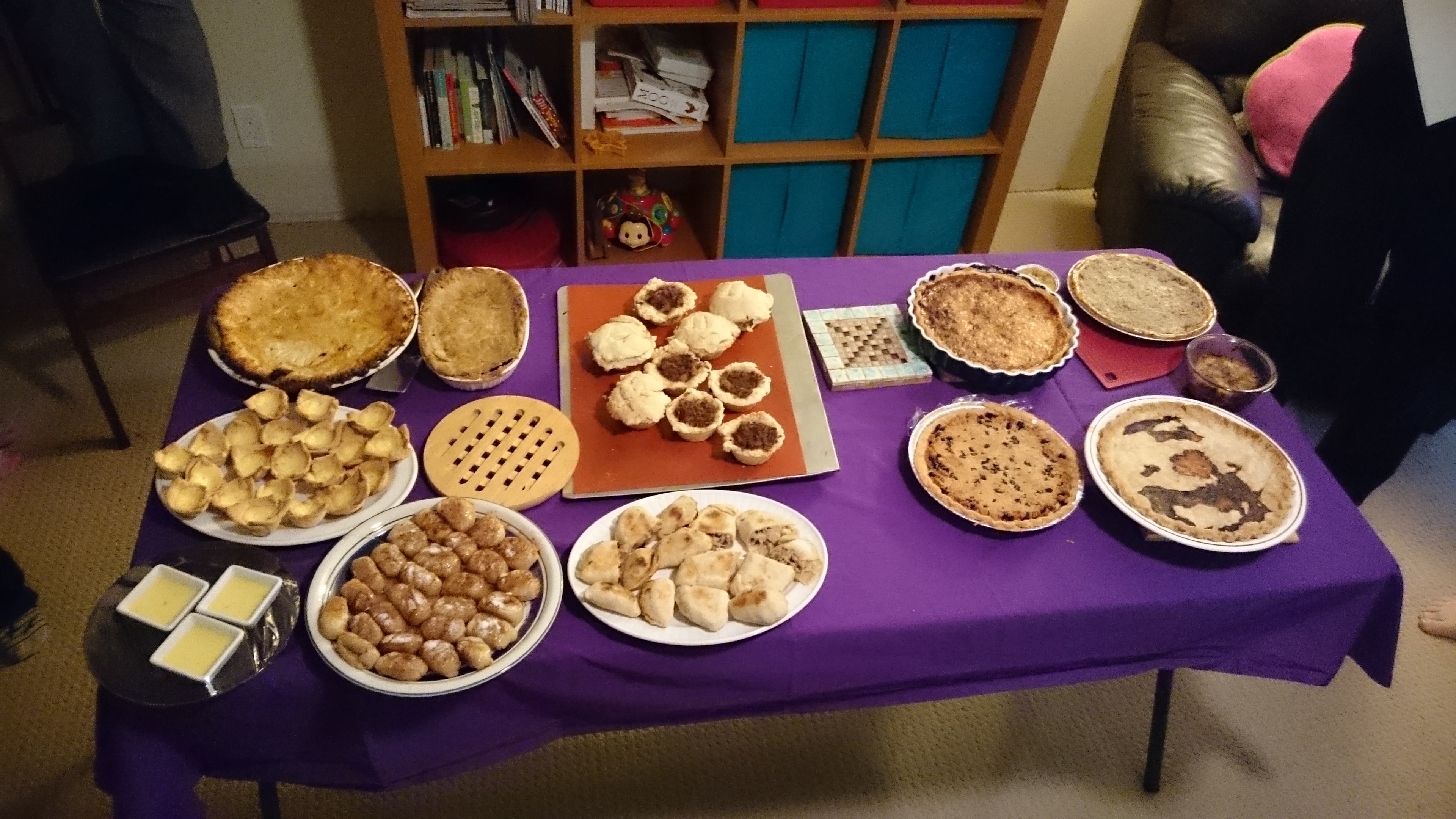 Pi Night spread