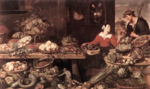 Fruit and Vegetable Stall by Frans Snyders